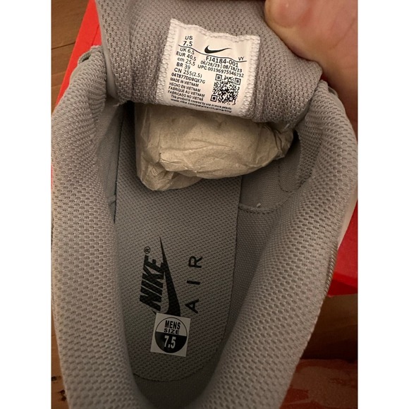 Nike Air Alpha Force 88 Low AAF88 NBHD Medium Gray M 7.5 W9 - Picture 5 of 10